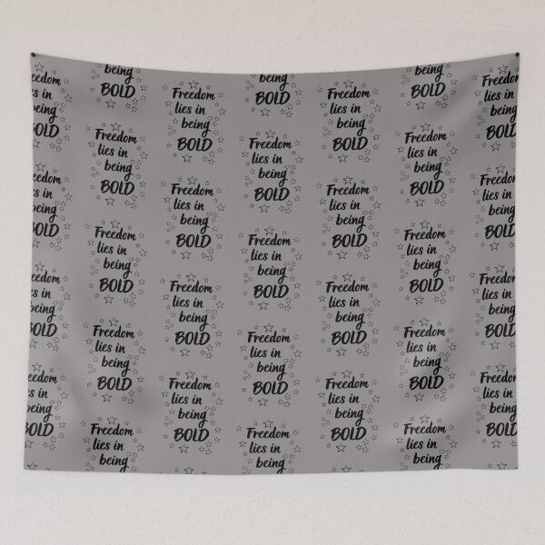 Item preview, Freedom lies in being BOLD designed and sold by HomeFreewithMe.