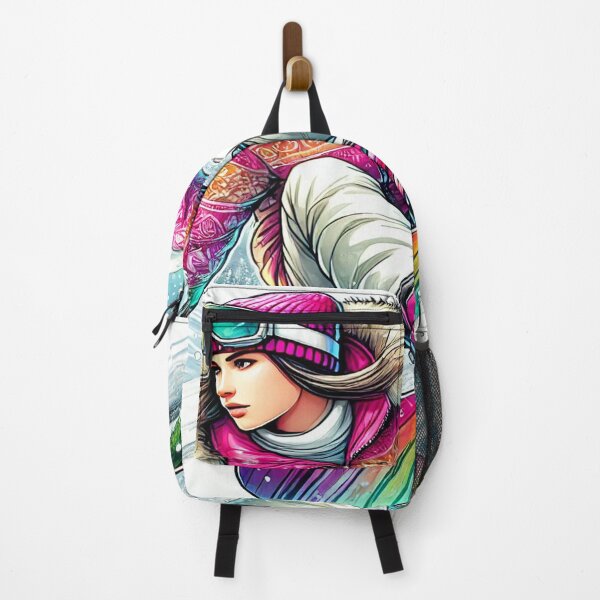 Item preview, Speedy European Female Snowboarder designed and sold by Genady.