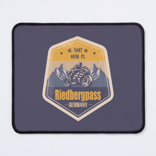 Item preview, Riedbergpass Germany Motorcycling Mountain Design designed and sold by CynthiaGraphics.