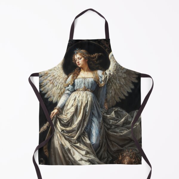 Item preview, Archangel Haniel in Blue Dress designed and sold by AliceWhiteDF.