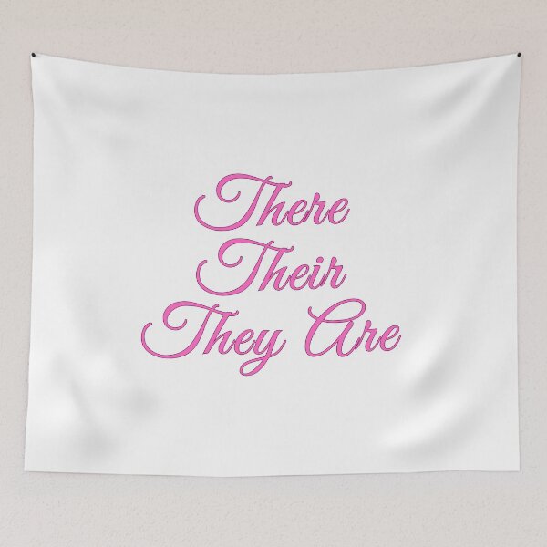 Item preview, There Their and They Are Sticker designed and sold by well0kthen.