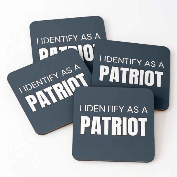 Item preview, I Identify as a PATRIOT designed and sold by HomeFreewithMe.