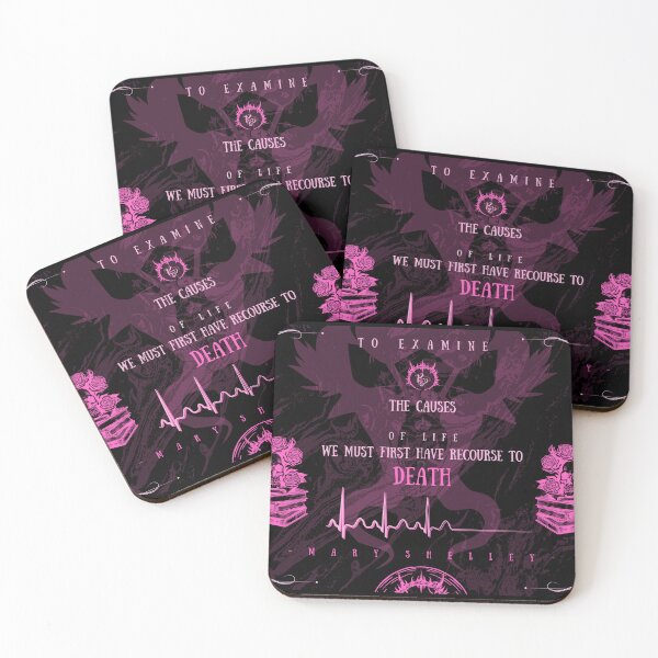 Item preview, Recourse to Death - black and pink designed and sold by ProsetoPrint.