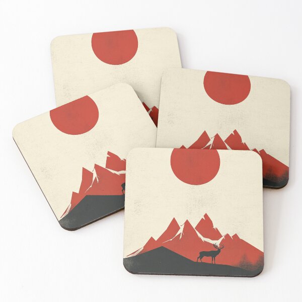 Item preview, Jackson Hole Wilderness Art Print designed and sold by Retro Travel Design.