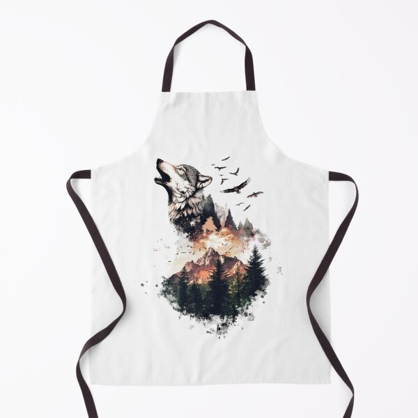 Item preview, Wolf Mountains Nature designed and sold by NicolasGlowArt.