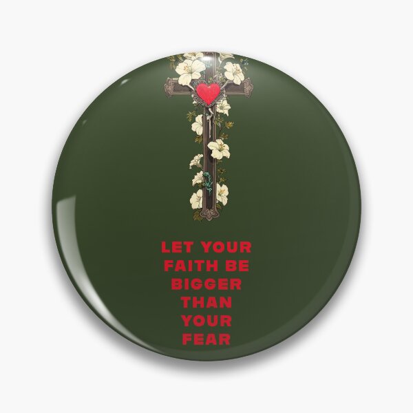 Item preview, LET YOUR FAITH BE BIGGER THAN YOUR FEAR designed and sold by La Loca.