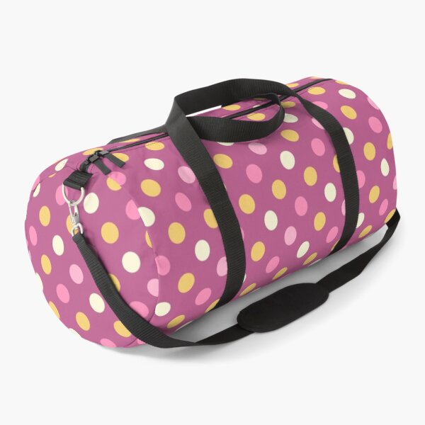 Item preview, Colourful Polka Dots Design In Pink Yellow And Beige designed and sold by JaselviiStudio.