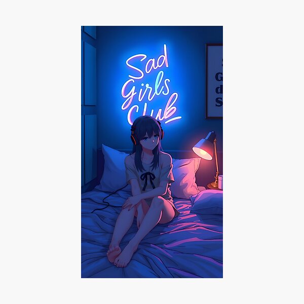 Item preview, Club de chicas tristes designed and sold by AquaLemonade.