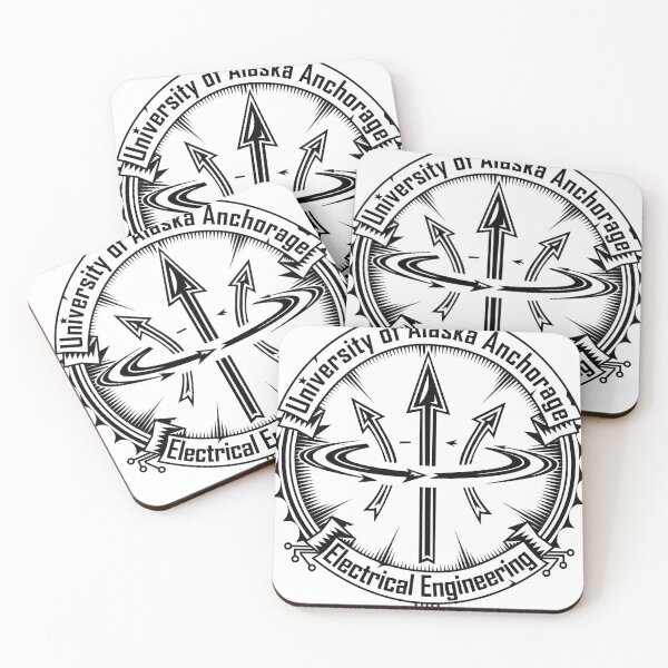 Item preview, UAA Electrical Engineering Badge - Light designed and sold by UAA-CoEng.