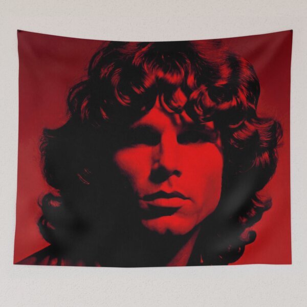 Item preview, Jim Morrison Dark Red Artwork | TheAmericanPoet designed and sold by TheAmericanPoet.
