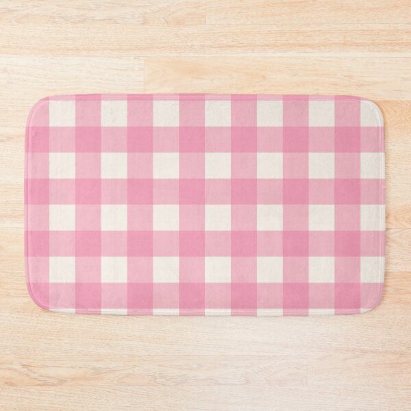 Item preview, Soft Pink And Cream Gingham Plaid Design designed and sold by JaselviiStudio.