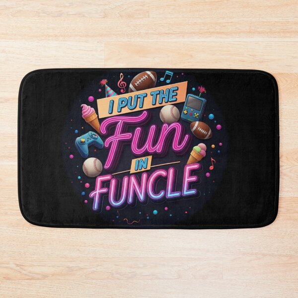 Item preview, Put the Fun in Funcle - Fun Uncle - Black designed and sold by JLEmporium.