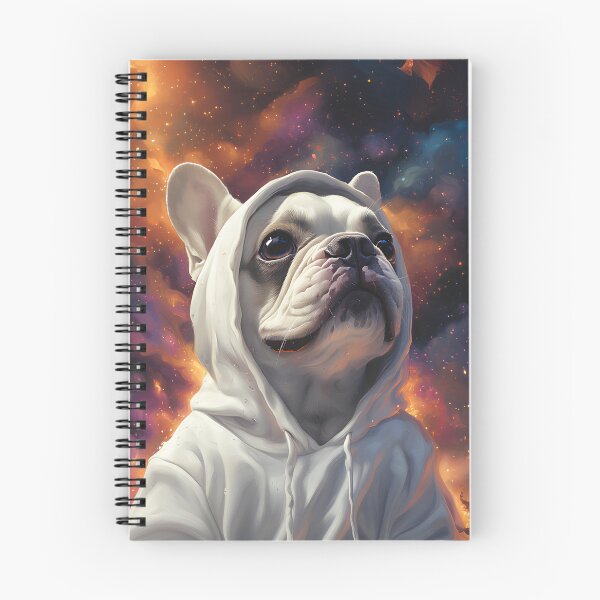 Item preview, Pumpkin Patch French Bulldog in White Hoodie, Prints Posters Set, Abstract Vibrant Wall Art, Halloween, Dog cute, Trendy Art, maximalist decor, matisse wall art,ghost art print, witchy decor designed and sold by ZloppyDesign.