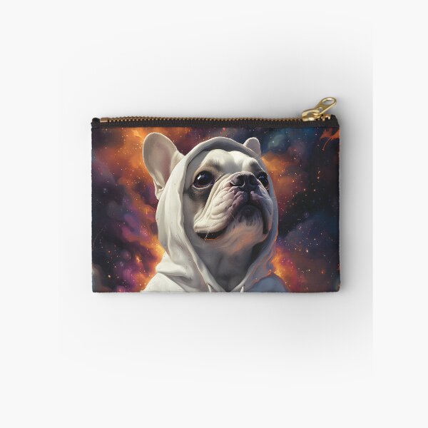 Item preview, Pumpkin Patch French Bulldog in White Hoodie, Prints Posters Set, Abstract Vibrant Wall Art, Halloween, Dog cute, Trendy Art, maximalist decor, matisse wall art,ghost art print, witchy decor designed and sold by ZloppyDesign.
