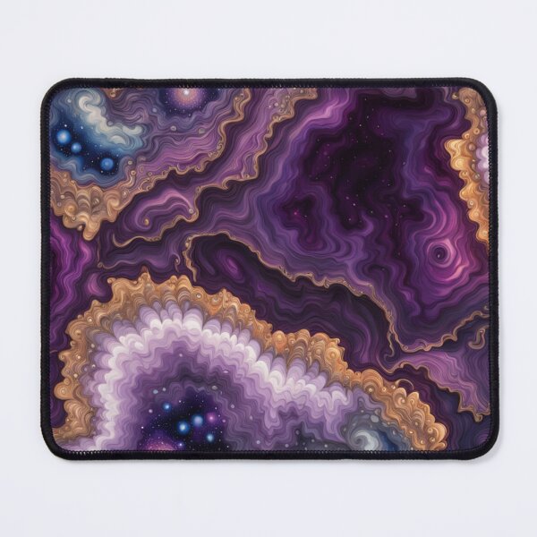 Item preview, Purple Cosmic Geode Swirl designed and sold by BirdsnStuff.