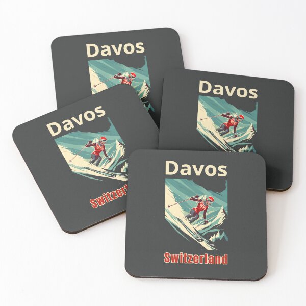Item preview, Davos Switzerland  designed and sold by GoodOldVintage.