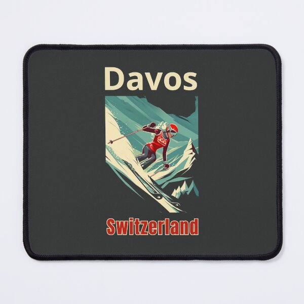 Item preview, Davos Switzerland  designed and sold by GoodOldVintage.
