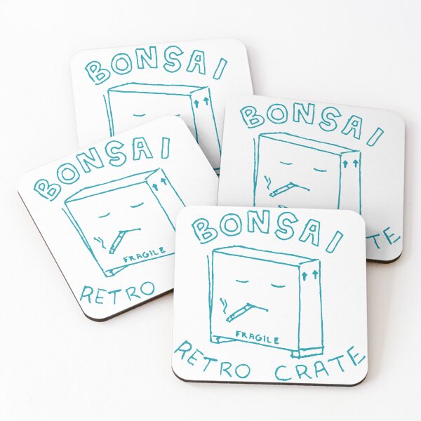 Item preview, Bonsai Retro Crate Large Hollow Logo designed and sold by rma-art.
