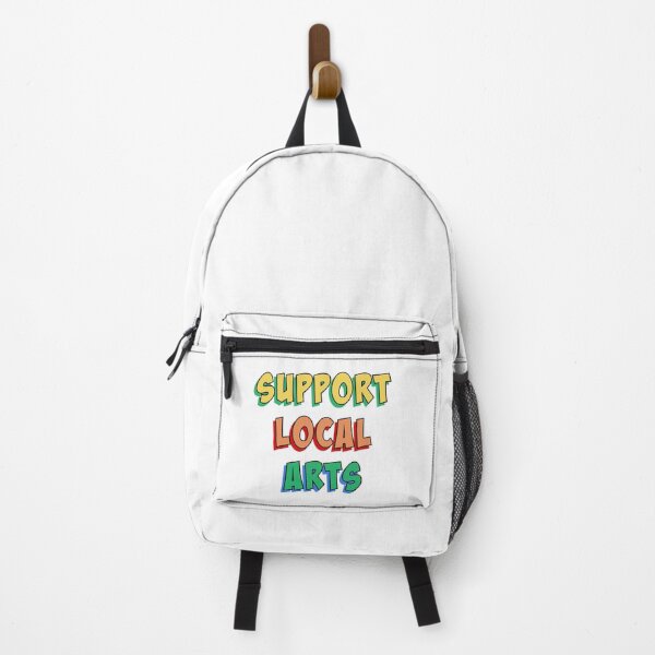 Item preview, Support Local Arts - black multi designed and sold by slash-graphics.