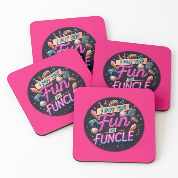 Item preview, Put the Fun in Funcle - Fun Uncle - Pink designed and sold by JLEmporium.