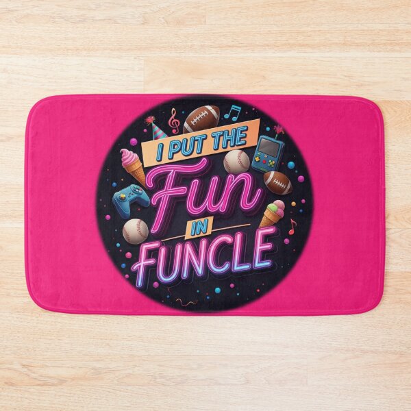 Item preview, Put the Fun in Funcle - Fun Uncle - Pink designed and sold by JLEmporium.