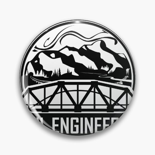 Item preview, UAA Civil Engineering badge designed and sold by UAA-CoEng.