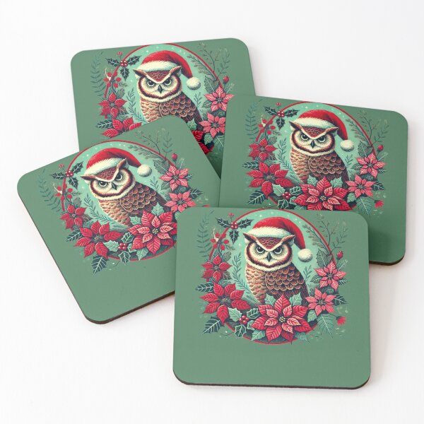 Item preview, Christmas Owl designed and sold by FrictionMaxxing.