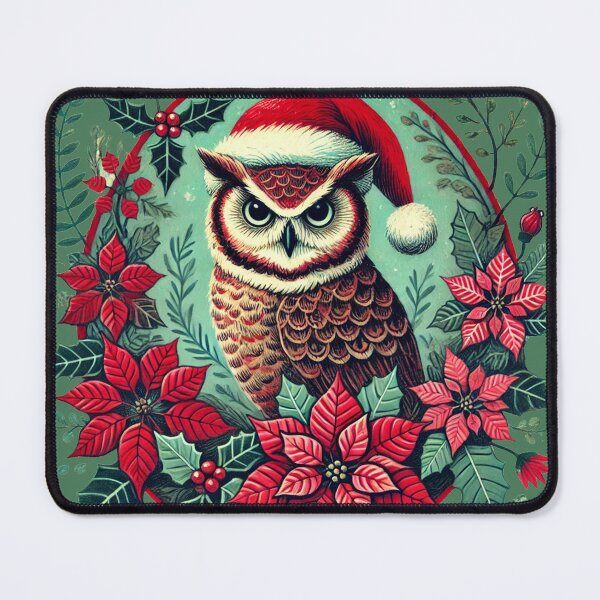 Item preview, Christmas Owl designed and sold by FrictionMaxxing.