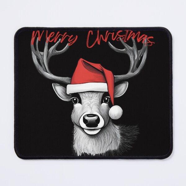 Item preview, Christmas Reindeer Merry Christmas Reindeer Animals designed and sold by Design_Your_Day.