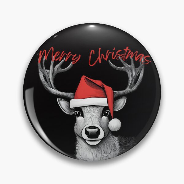 Item preview, Christmas Reindeer Merry Christmas Reindeer Animals designed and sold by Design_Your_Day.