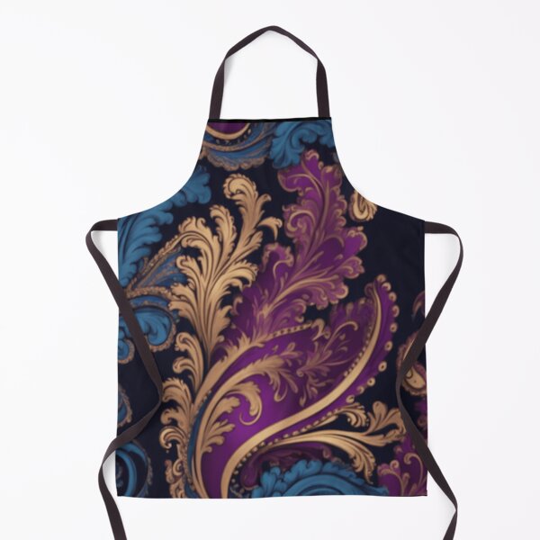Item preview, Red and Blue Paisley Pattern designed and sold by BirdsnStuff.