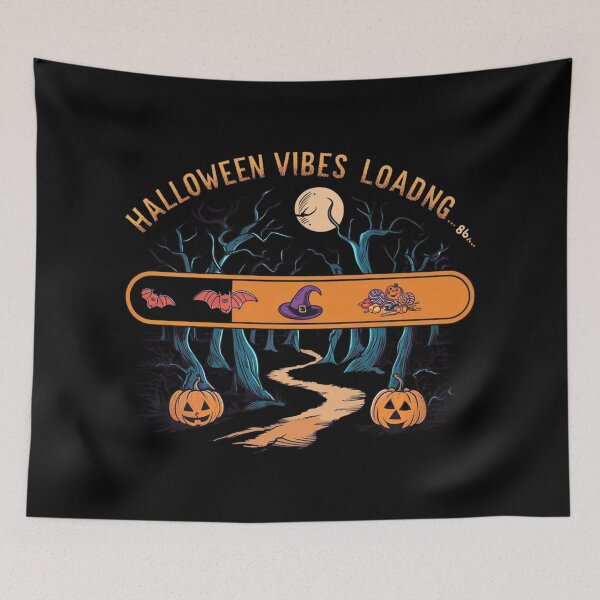 Item preview, Halloween vibes loading, countdown to Halloween designed and sold by NoetherSym.
