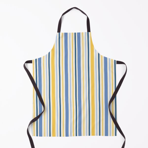 Item preview, Multicoloured Vertical Stripes In Blue And Yellow designed and sold by JaselviiStudio.
