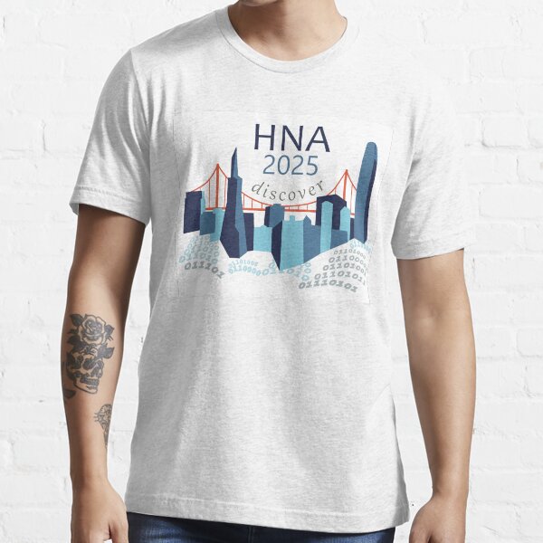 Item preview, HNA 2025 logo - white square background designed and sold by Haiku North America.