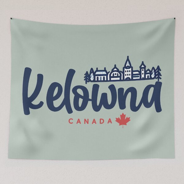 Item preview, Kelowna BC British Columbia Canada designed and sold by HowToCanadian.