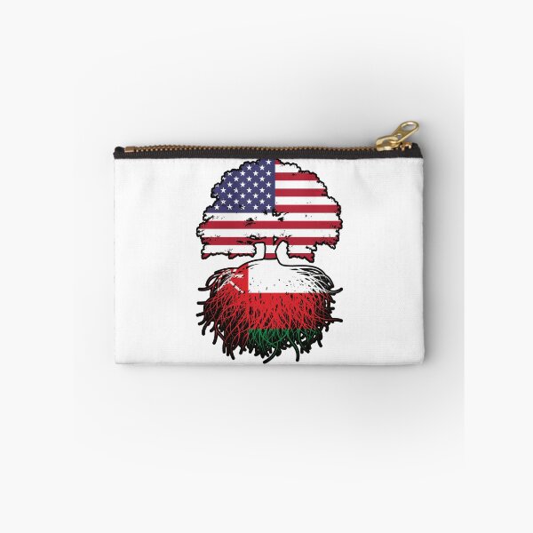 Item preview, Oman Omani American USA Tree Roots Flag designed and sold by FlagX.