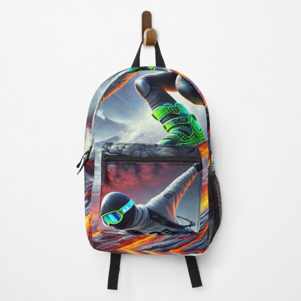 Item preview, Snowboarding on a Lava Avalanche designed and sold by Genady.