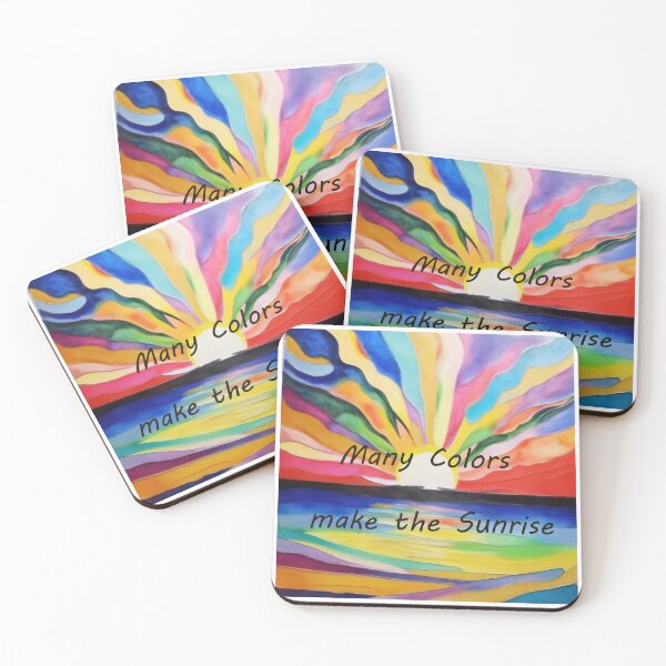 Item preview, Many colored sunrise designed and sold by tsquare48.