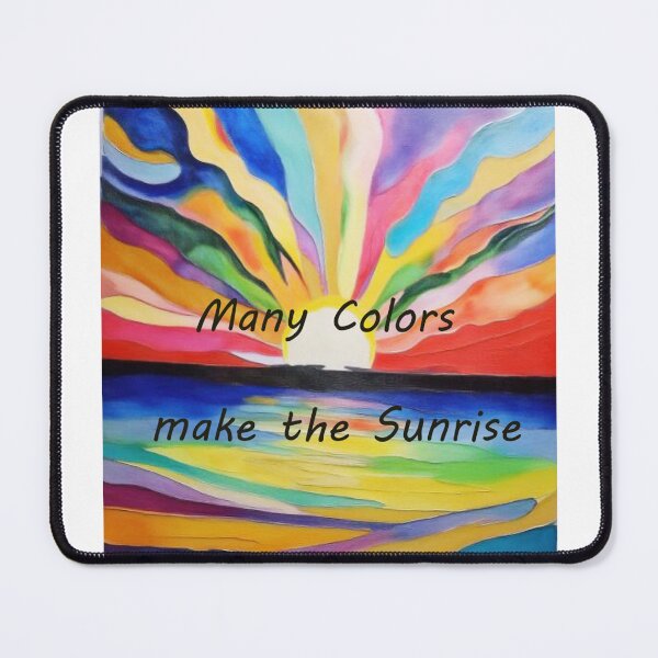 Item preview, Many colored sunrise designed and sold by tsquare48.