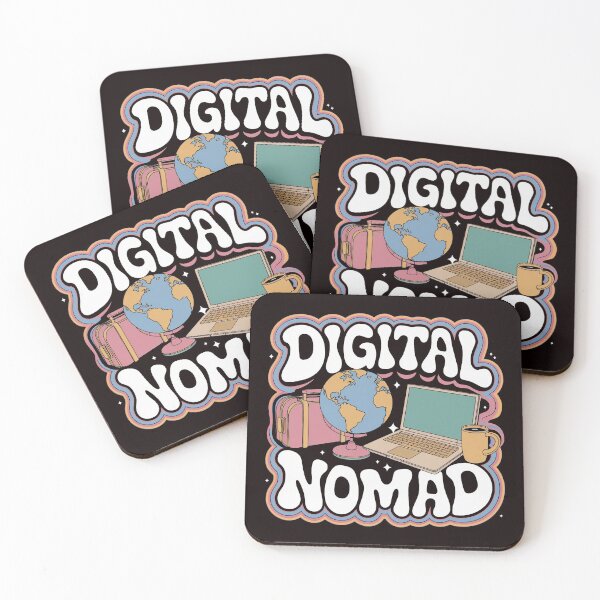 Item preview, Digital Nomad Adventure: Work and Wander designed and sold by tawscolors.
