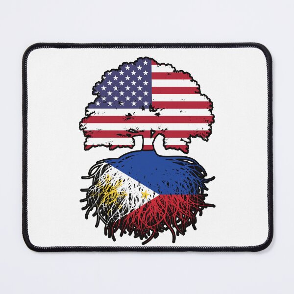 Item preview, Philippines Filipino American USA Tree Roots Flag designed and sold by FlagX.
