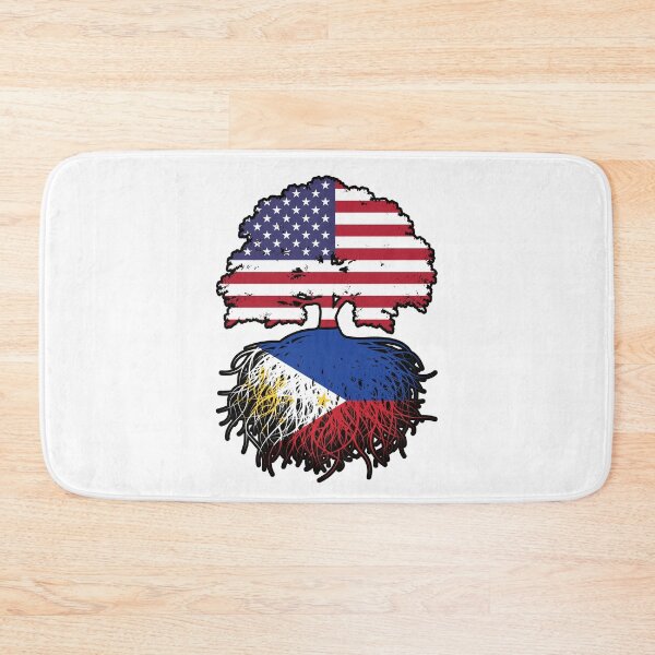 Item preview, Philippines Filipino American USA Tree Roots Flag designed and sold by FlagX.