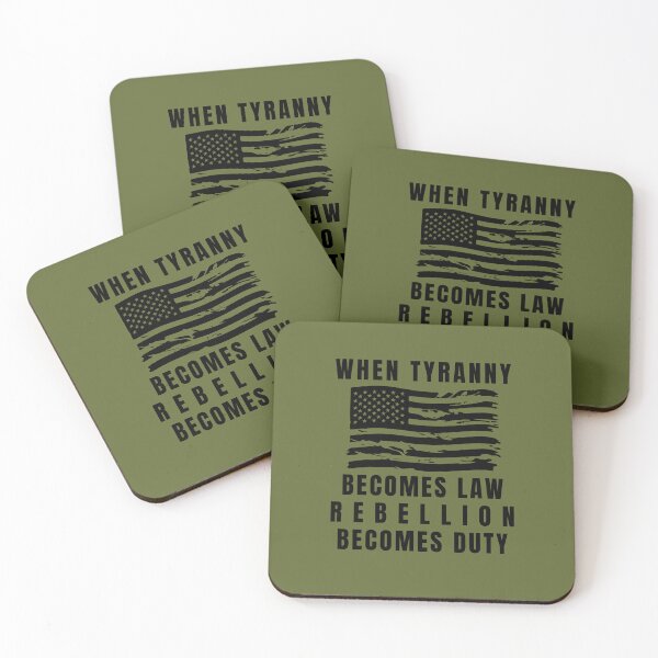 Item preview, When Tyranny Becomes Law... designed and sold by HomeFreewithMe.