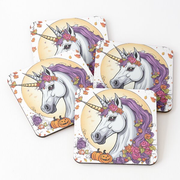 Item preview, Spooky Halloween Unicorn of Enchantment designed and sold by katgosnice.