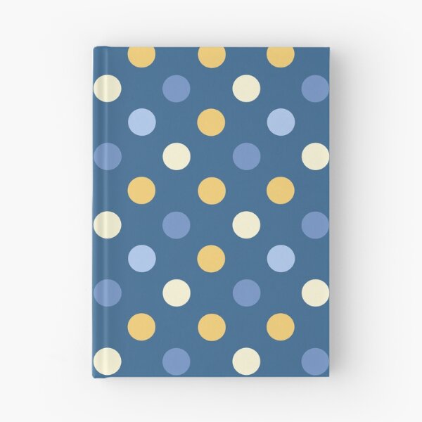 Item preview, Colourful Polka Dots Design In Blue Yellow And Beige designed and sold by JaselviiStudio.