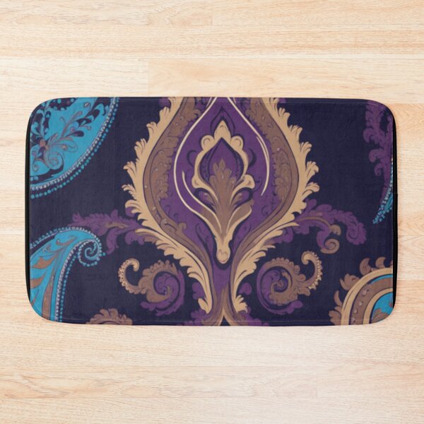 Item preview, Red and Blue Paisley Pattern designed and sold by BirdsnStuff.