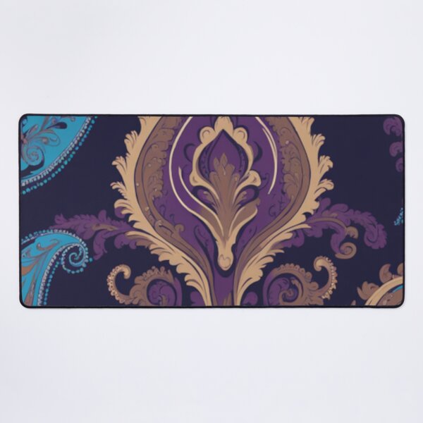 Item preview, Red and Blue Paisley Pattern designed and sold by BirdsnStuff.