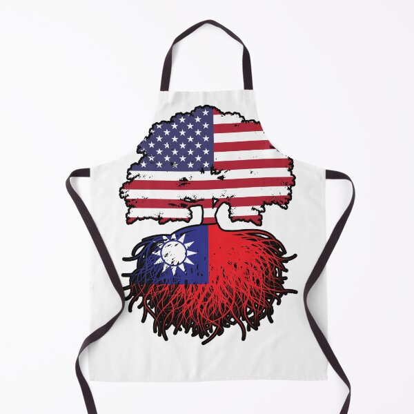 Item preview, Taiwan Taiwanese American USA Tree Roots Flag designed and sold by FlagX.