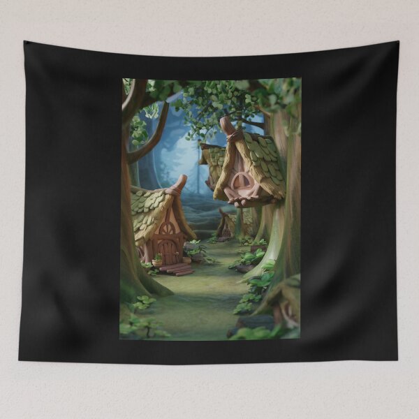 Item preview, Elf village designed and sold by McVrax.