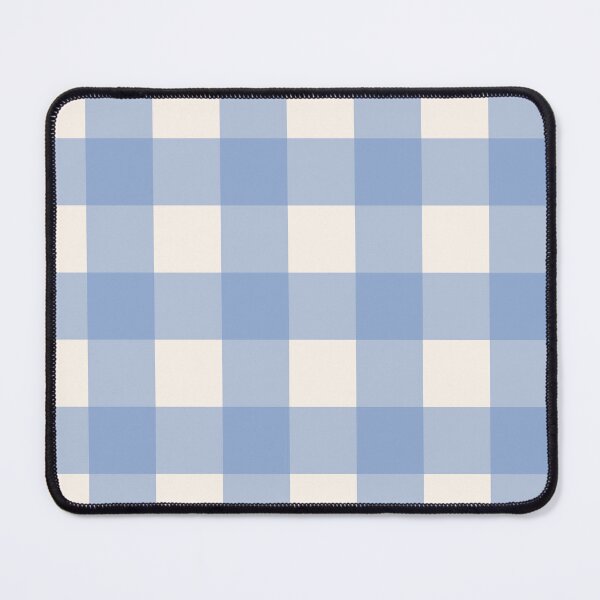 Item preview,  Soft Blue And Cream Gingham Plaid Design designed and sold by JaselviiStudio.